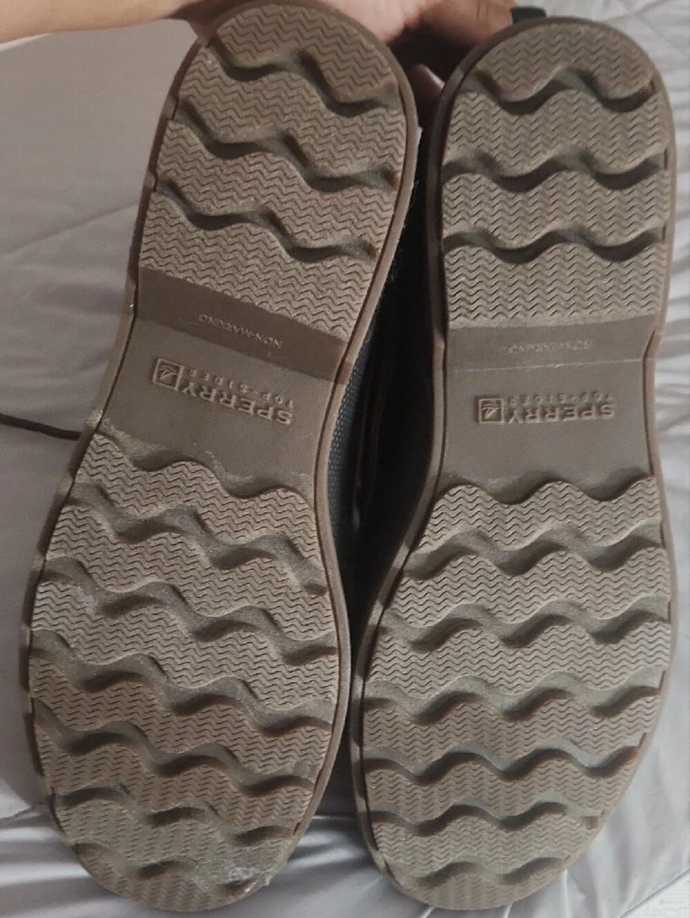 Sperry Brown Two-Tone Waterproof Duck Boot